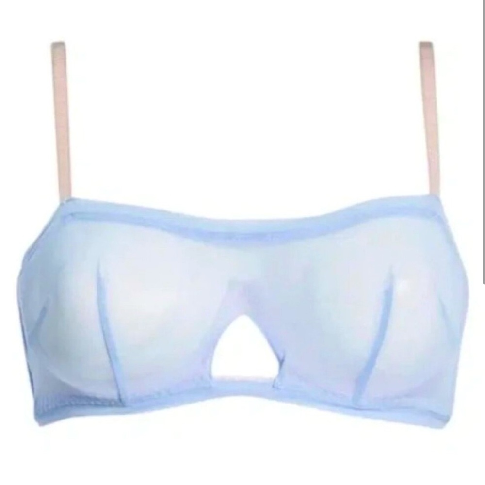 NWT We Are HAH Wired Bra - periwinkle